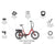 Wisper 806 Folding E-Bike